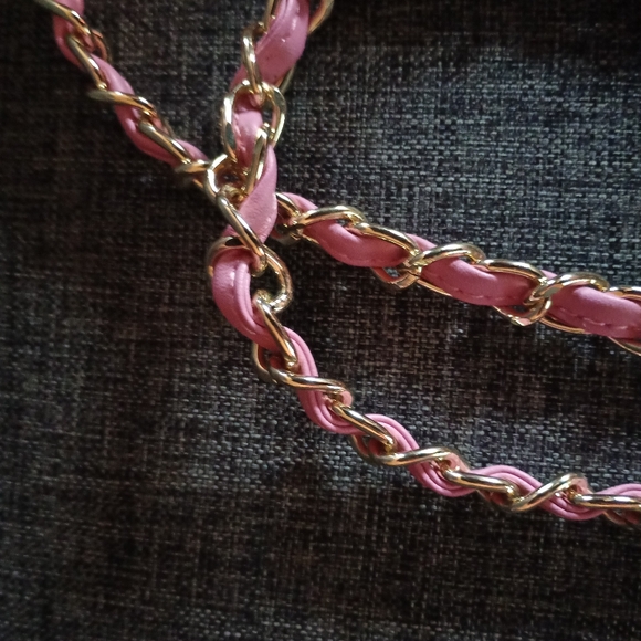 Pink Tweed Crossbody - Picture 7 of 7